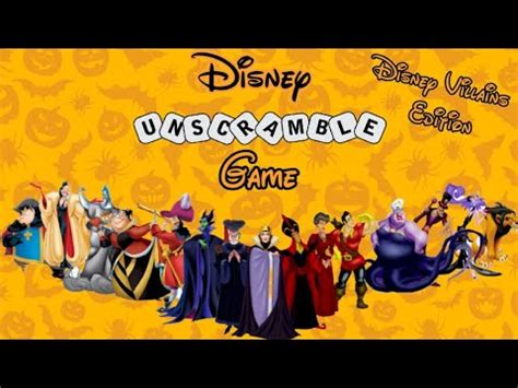 How to <b>unscramble</b> letters in disney to make words? The word <b>unscrambler</b> rearranges letters to create a word. . Unscramble villain